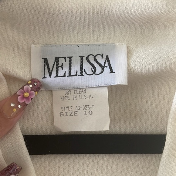 Vintage Melissa Dress SZ 10 - Picture 2 of 8